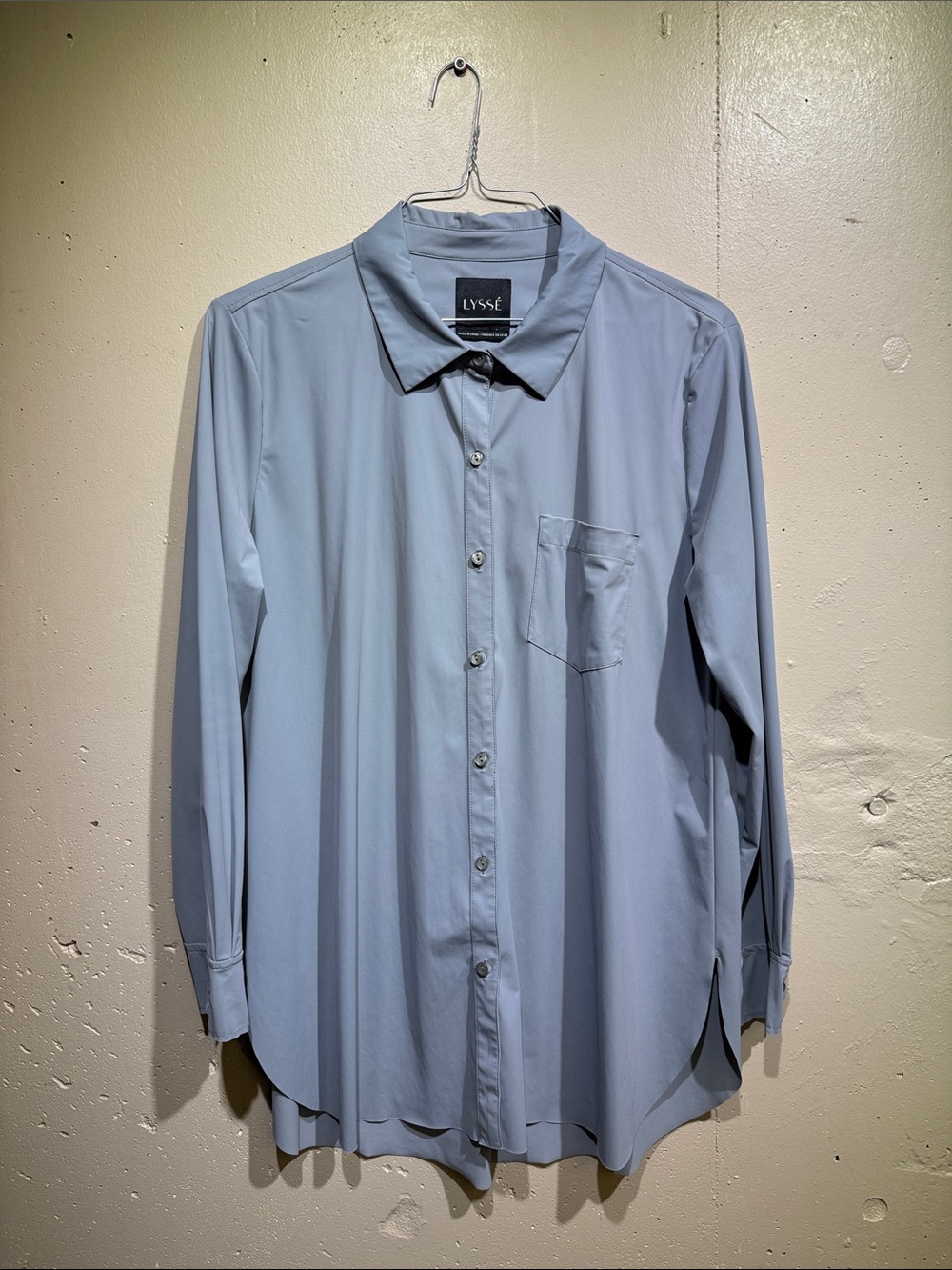 Lysse Light Blue Women's Button-Down Shirt